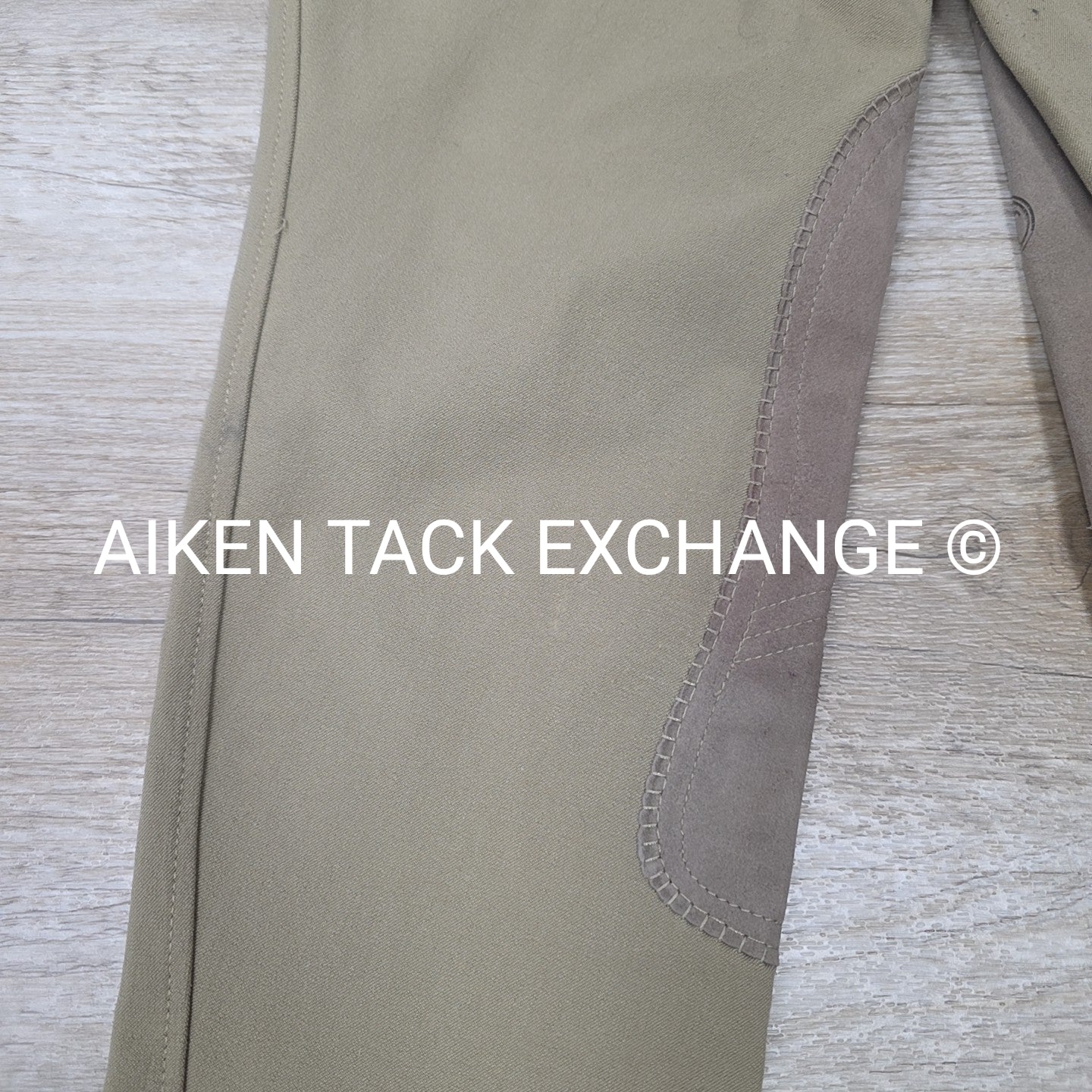 Ovation Knee Patch Side Zip Breeches, Size 30 L