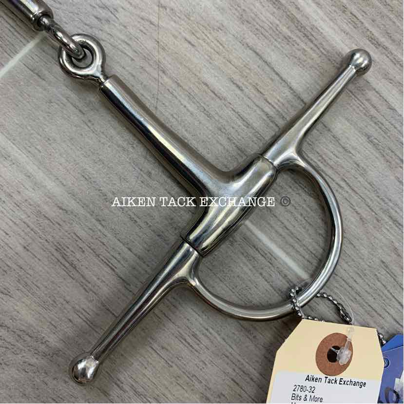 Metalab Robart Single Joint Pinchless Full Cheek Bit 5.25"
