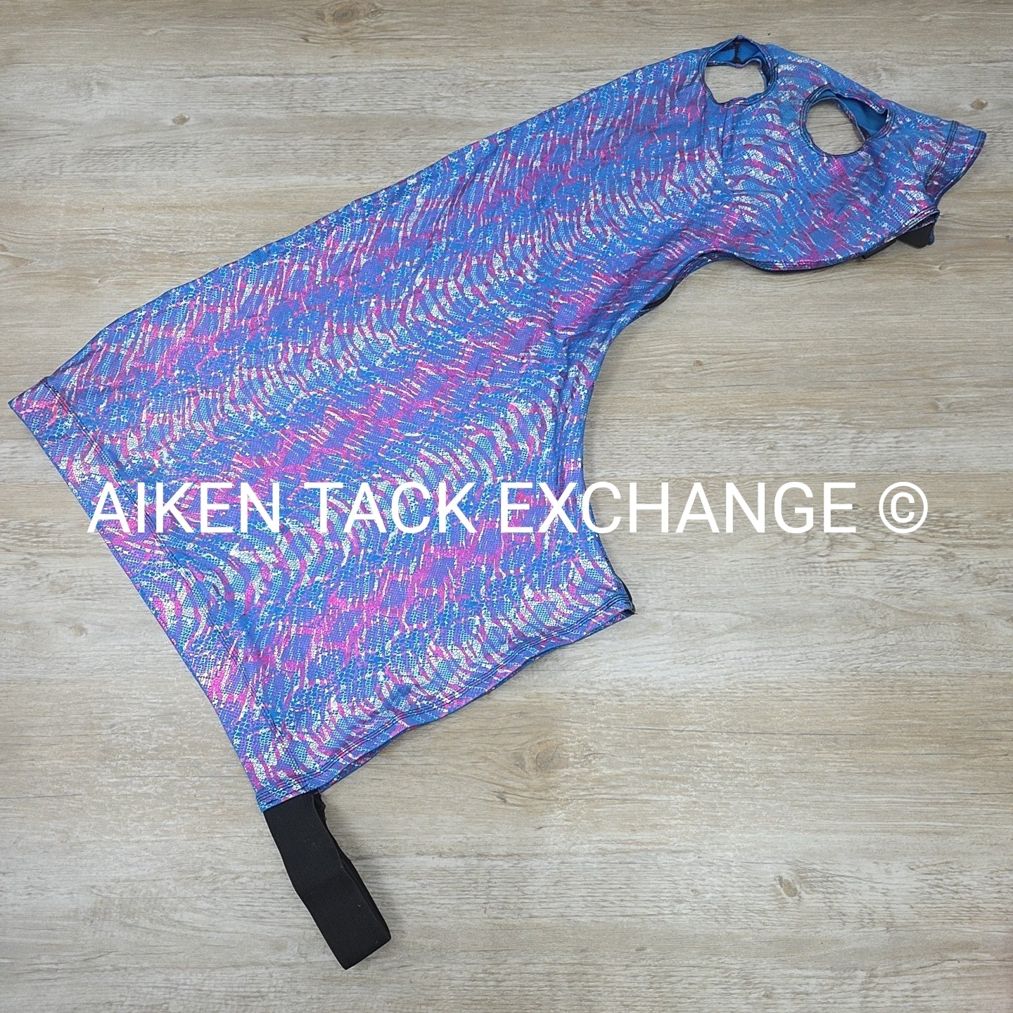 Sleazy Sleepwear for Horses Stretch Hood with Zipper, Size Small