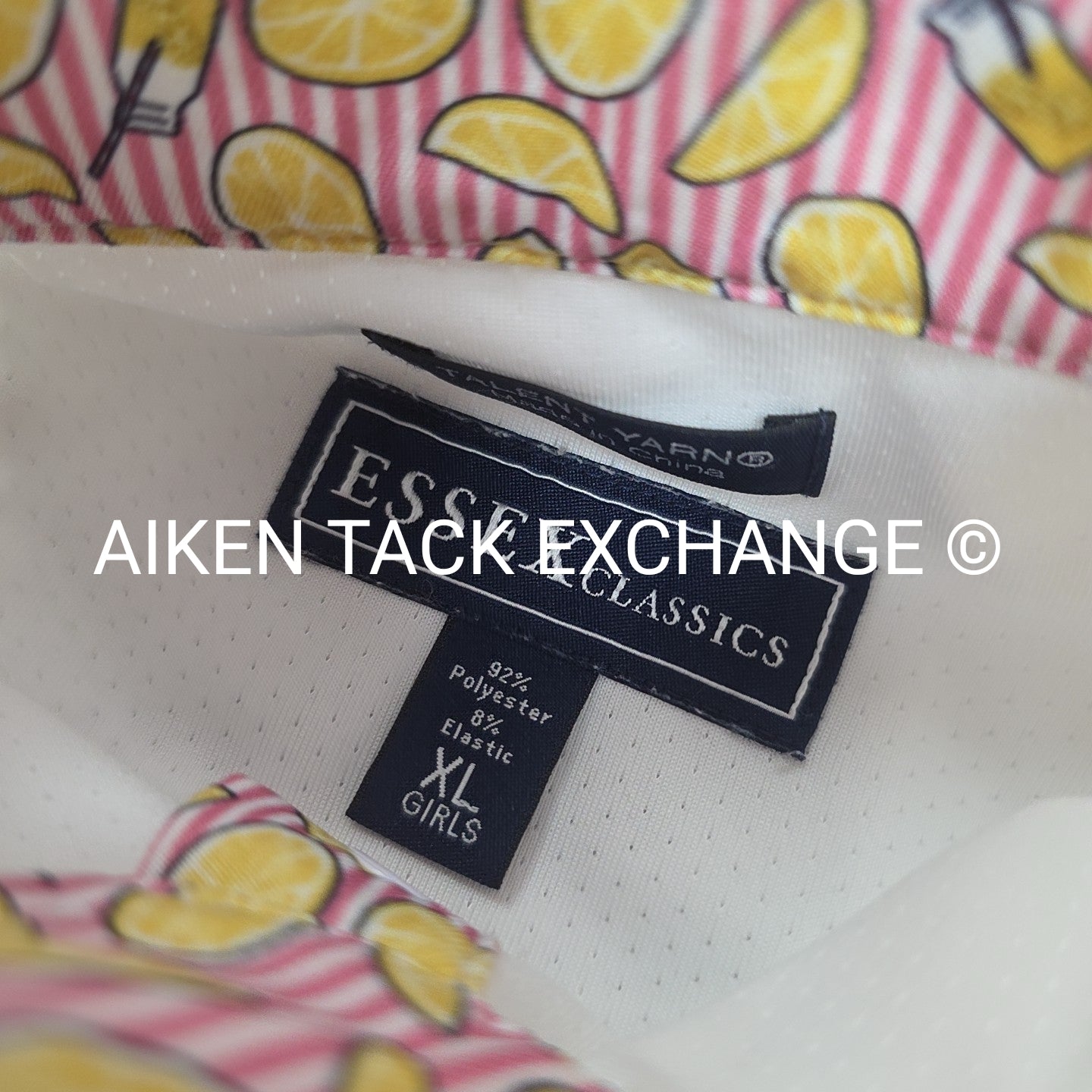 Essex Classics Talent Yarn Long Sleeve Sun Shirt Show Shirt, Size X-Large