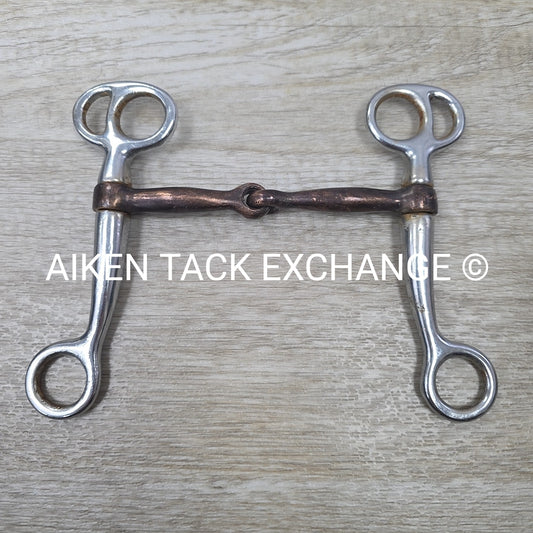 Single Joint Copper Tom Thumb Bit 4.5"