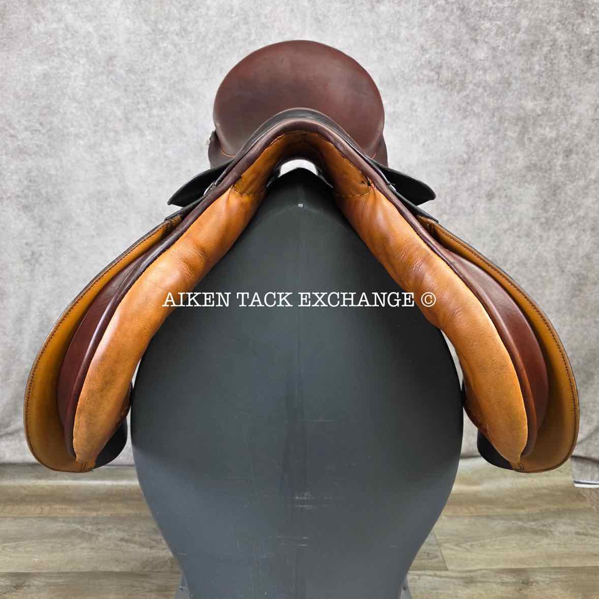 **SOLD** Stubben Siegfried Extra All Purpose Jump Saddle, 18.5" Seat, 30cm Tree - MW, Wool Flocked Panels