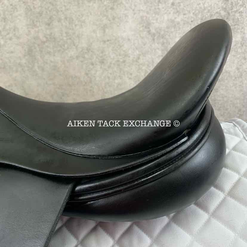 2003 Frank Baines Elegance Dressage Saddle, 17.5" Seat, Medium Tree, Wool Flocked Panels