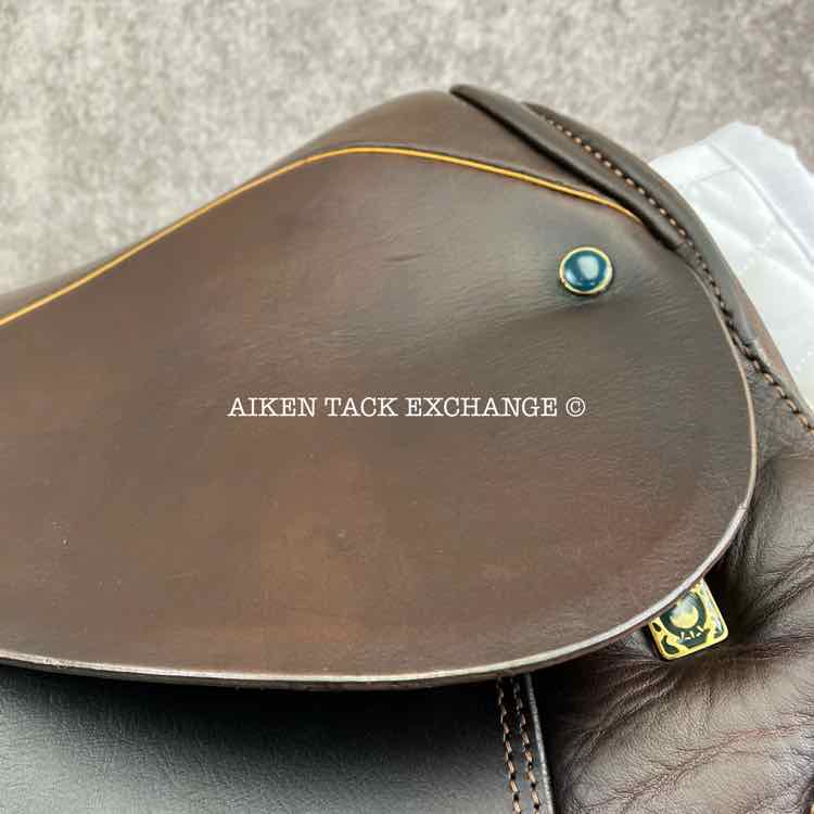 Stubben Siegfried DL All Purpose Saddle, 17.5" Seat, 29.5 cm Tree - M/MW, Wool Flocked Panels