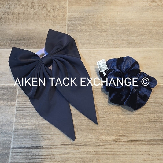 Claire's Hair Bundle - 1 Scrunchie, 1 Hair Clip