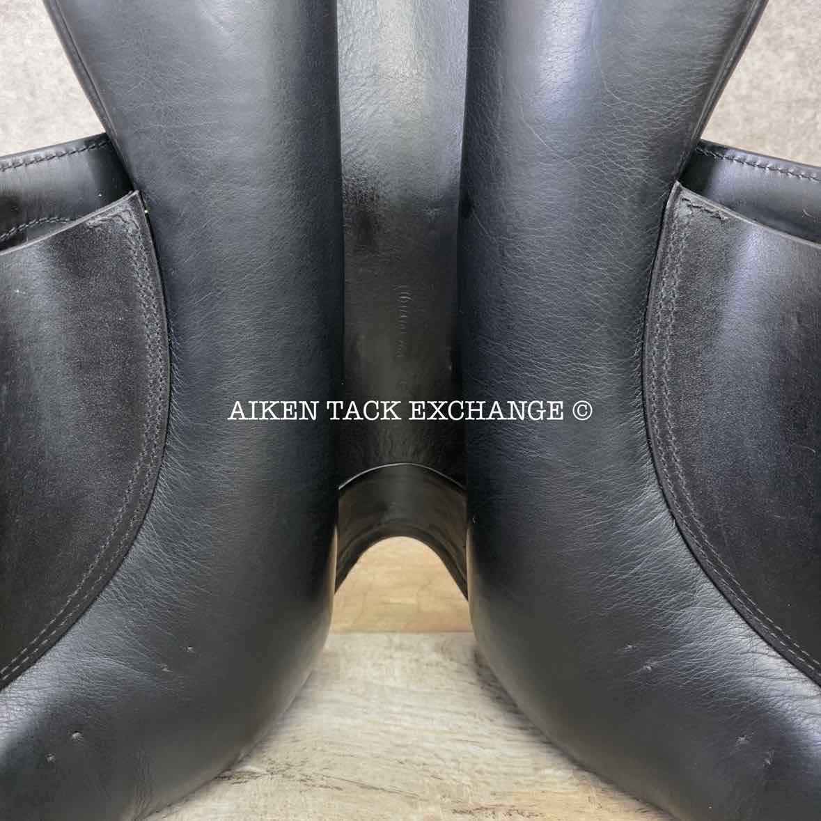 2005 Prestige Optimax Dressage Saddle, 18" Seat, 34 Tree - M/MW, Wool Flocked Panels