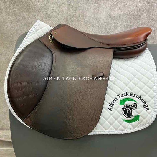 Beval LTD The Natural Close Contact Jump Saddle, 18" Seat, Medium Tree, Foam Panels