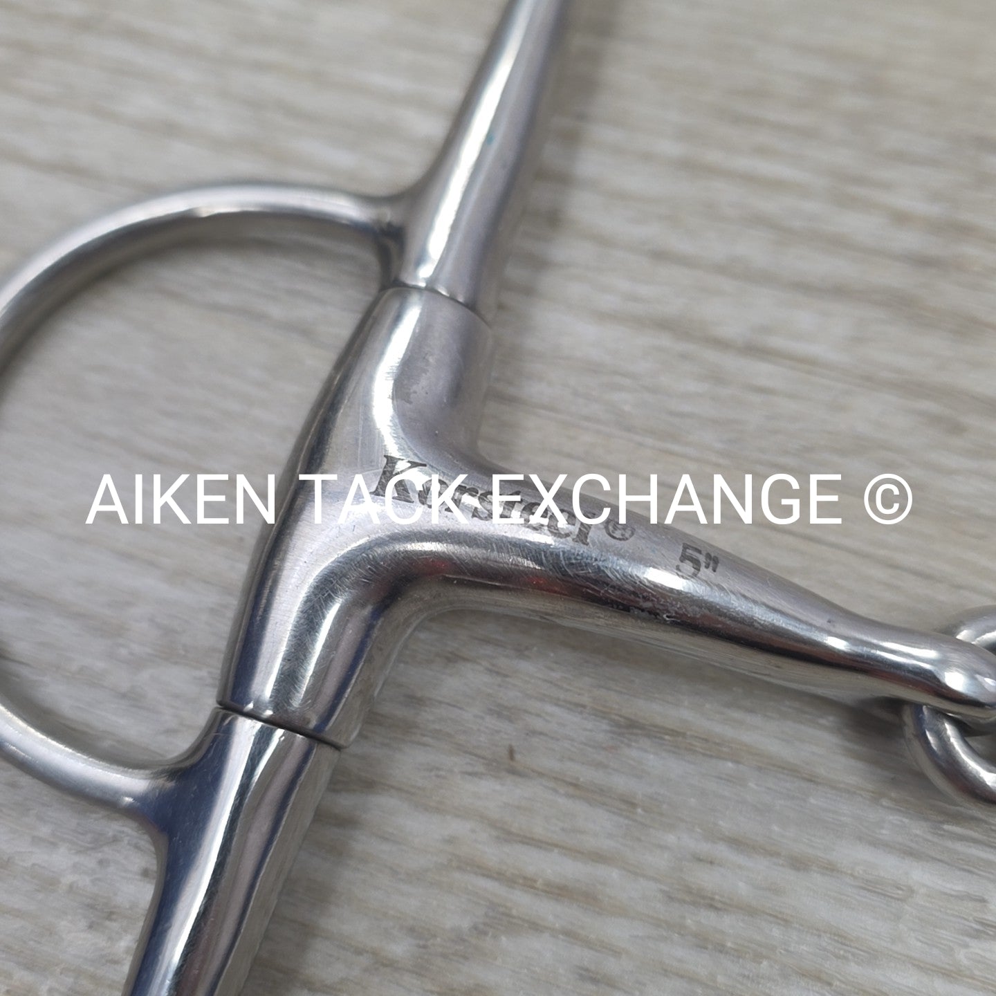 Korsteel French Link Full Cheek Bit 5"