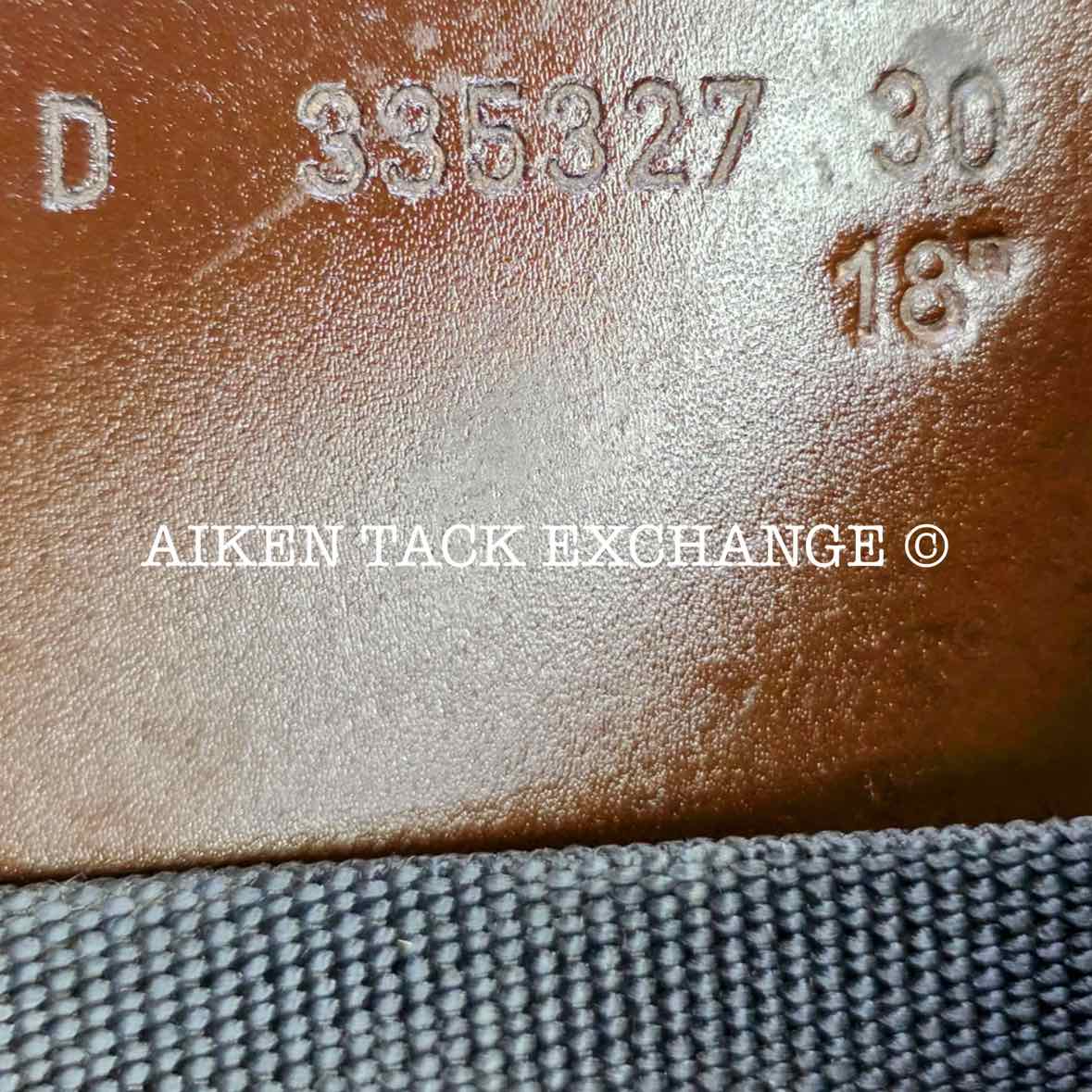 **On Trial** 2021 Stubben Phoenix Elite Close Contact Jump Saddle, 18" Seat, 30cm Tree - MW, Wool Flocked Panels