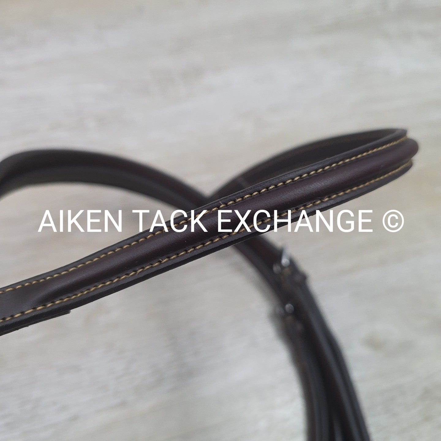 Edgewood Plain Raised Bridle, No Reins, Brown, Size Full