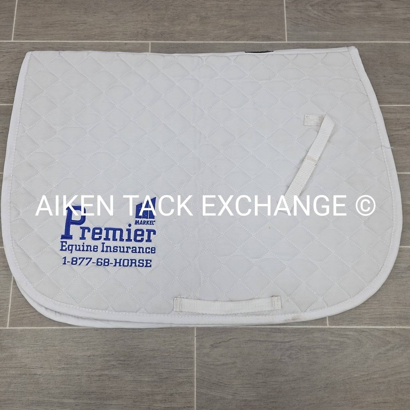 BARGAIN BUNDLE: 2 Dover Saddlery All Purpose Saddle Pads, Has Custom Embroidery