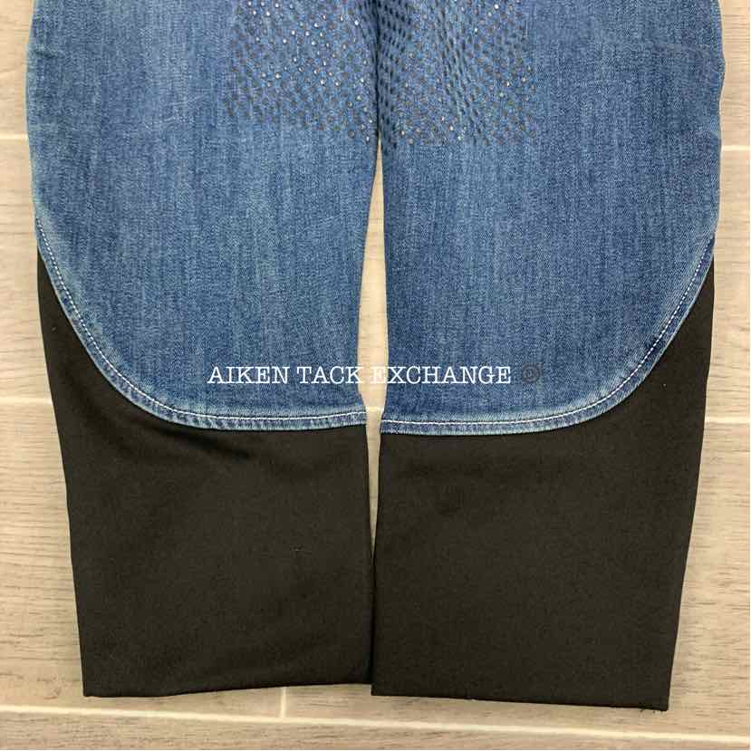 KL Select USG Marina Silicone Full Seat Breeches, Size 28