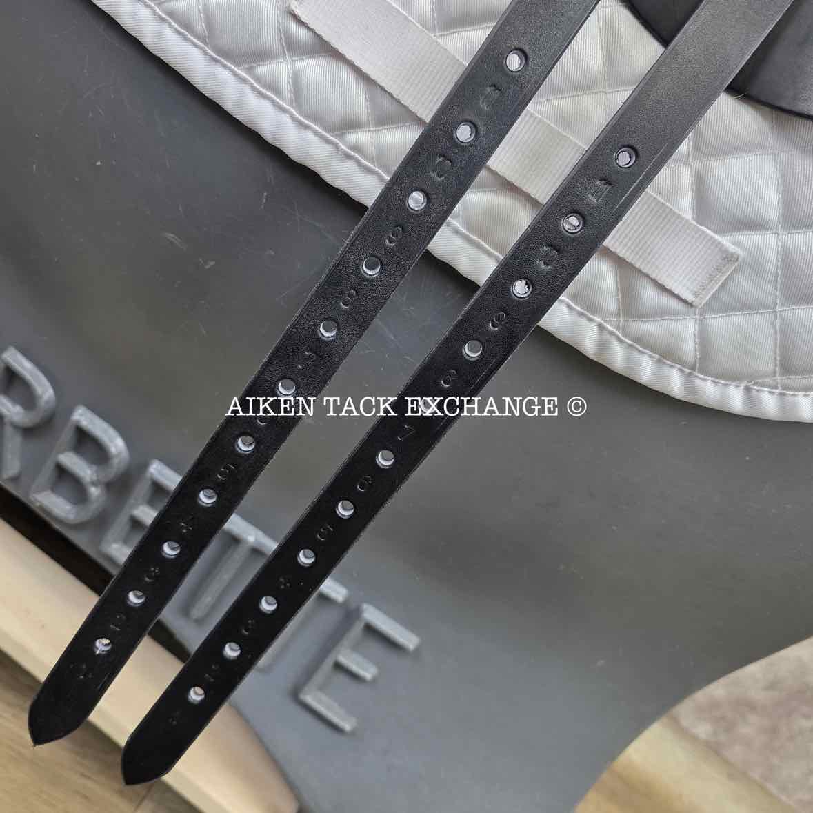 2016 County Competitor Dressage Saddle, 18" Seat, Narrow Tree, Wool Flocked Skid Row Panels