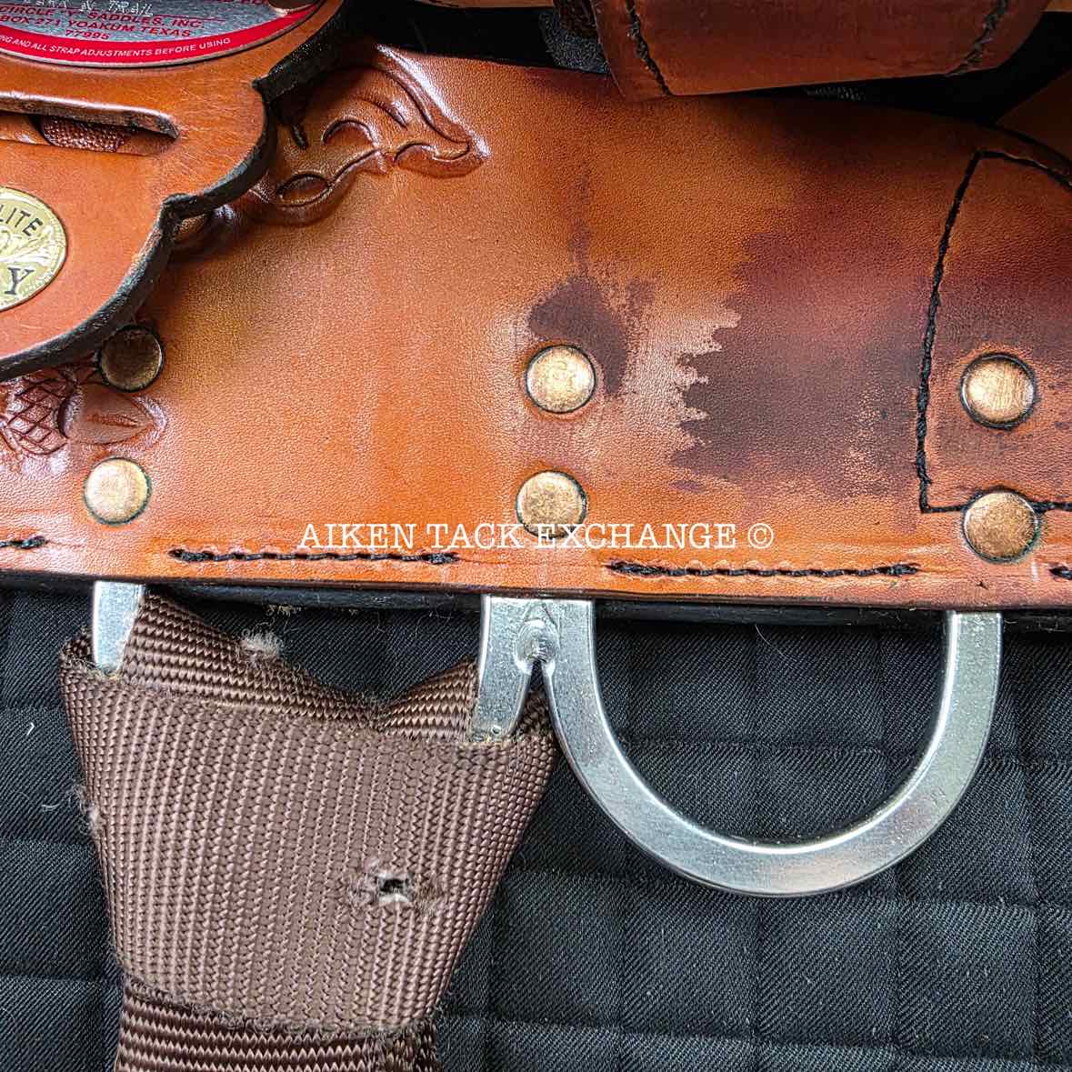 **SOLD** 2005 Circle Y 1553 Flex-Lite Park & Trail Western Saddle, 16" Seat, Regular Flex Lite Tree - Semi QH Bars