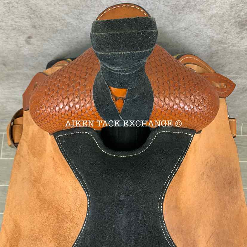 **SOLD** Shiloh Tack Roper Style Western Saddle, 16" Seat, Wide Tree - Full QH Bars