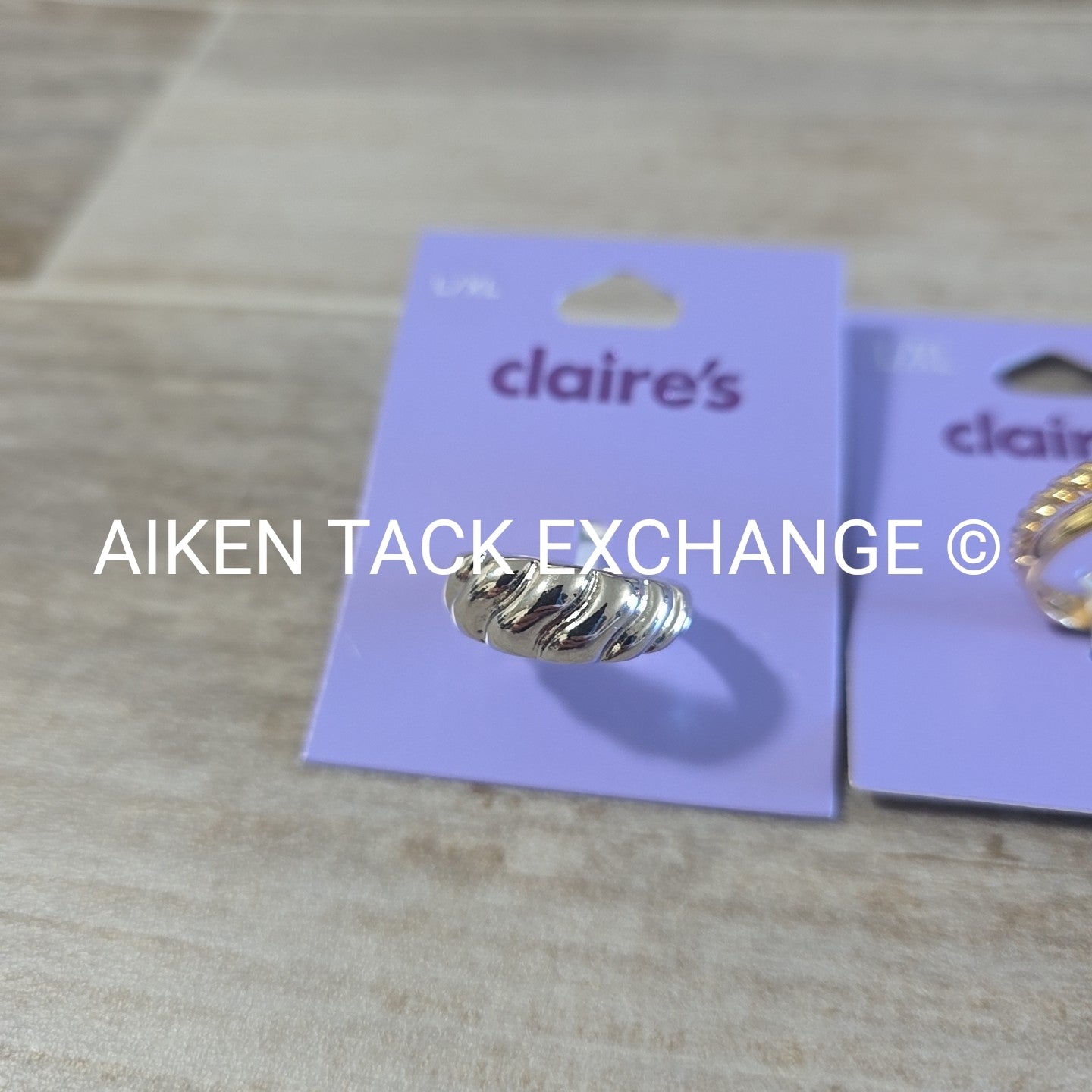 Claire's Rings (2) - Size L/XL