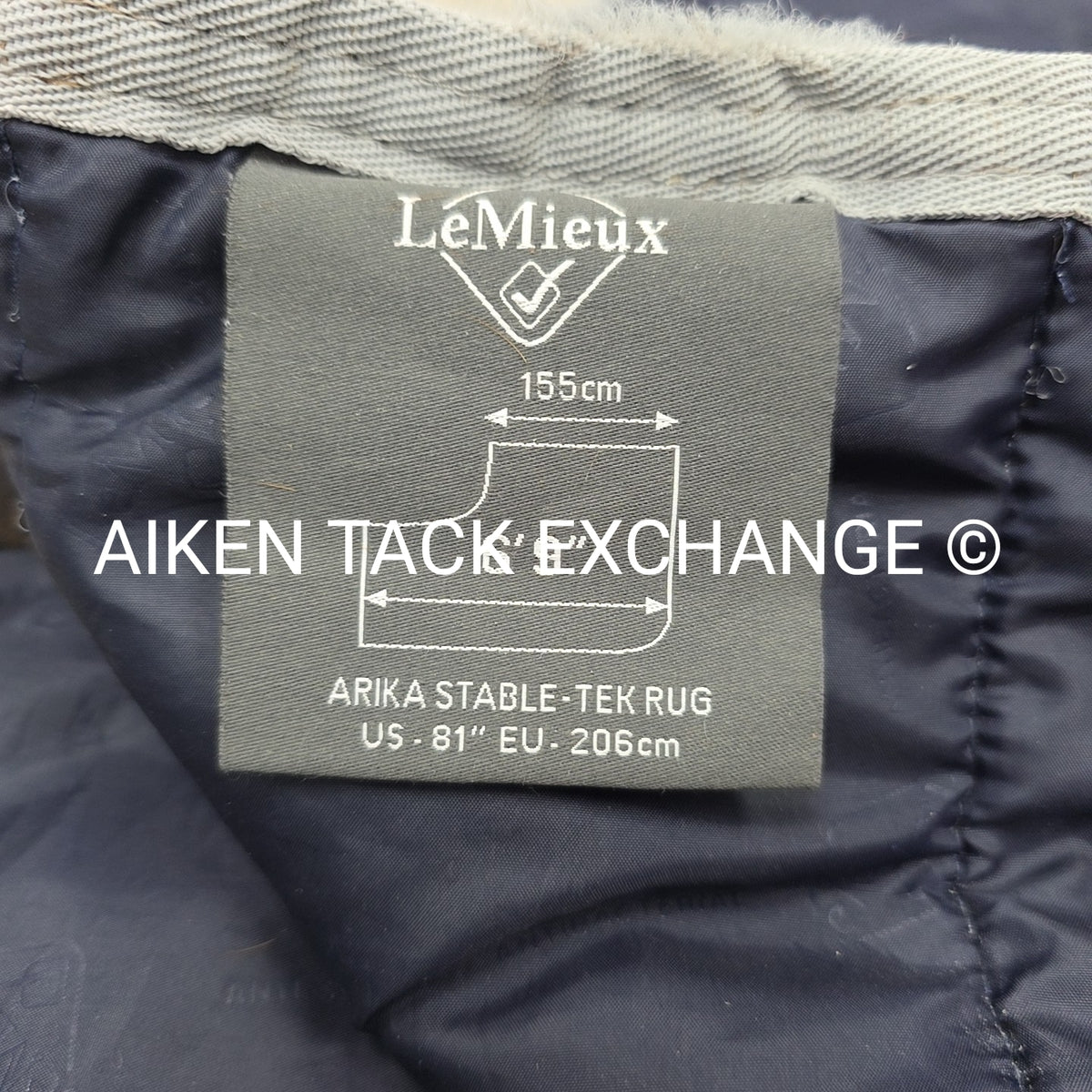LeMieux Arika 100g fil Stable-Tek Rug, Size 81"