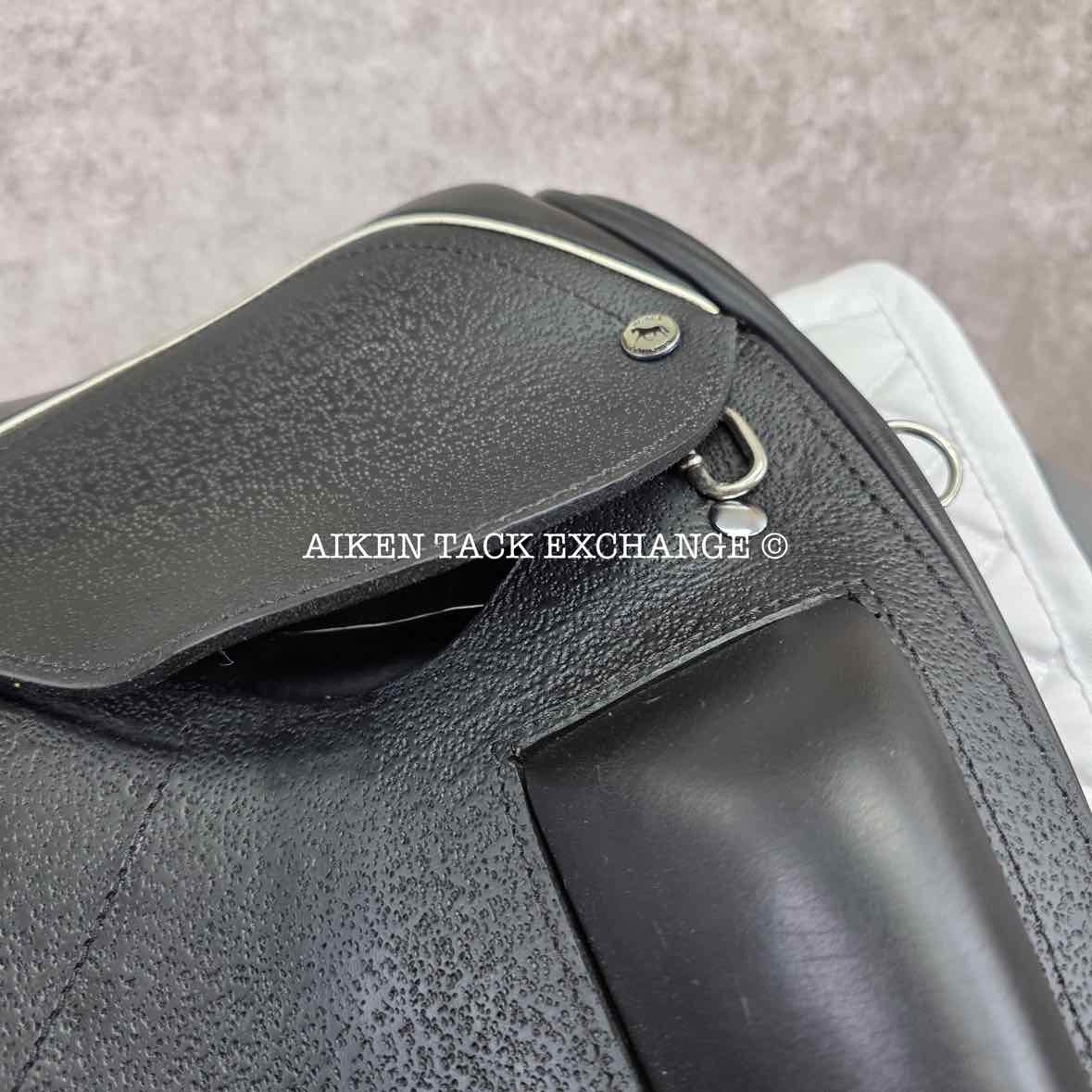 2021 Black Country Carlow Dressage Saddle, 18" Seat, Medium Wide Tree, Wool Flocked Panels