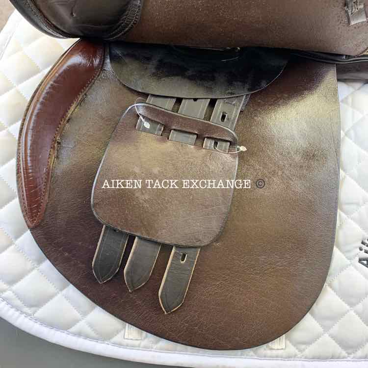 CJD Trophy Competitor XK Close Contact Jump Saddle, 17" Seat, Medium Tree, Foam Panels