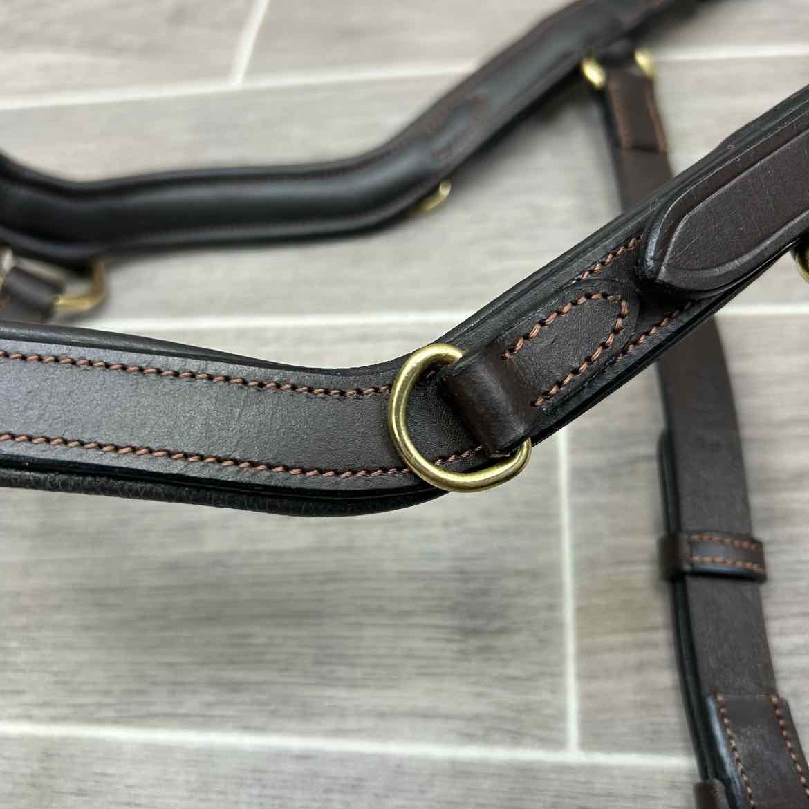 Horseware Micklem 2 Multi Bridle with Rubber Reins, Brown, Size Full