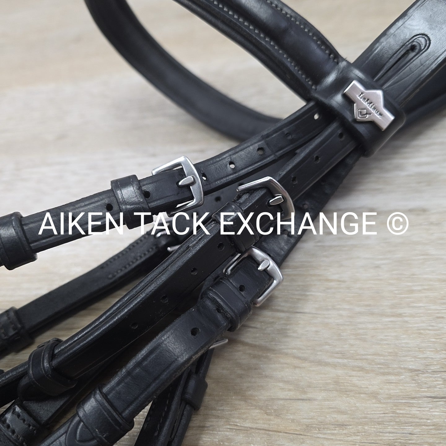 LeMieux Kudos Grackle Figure 8 Bridle, No Reins, Black, Size Full