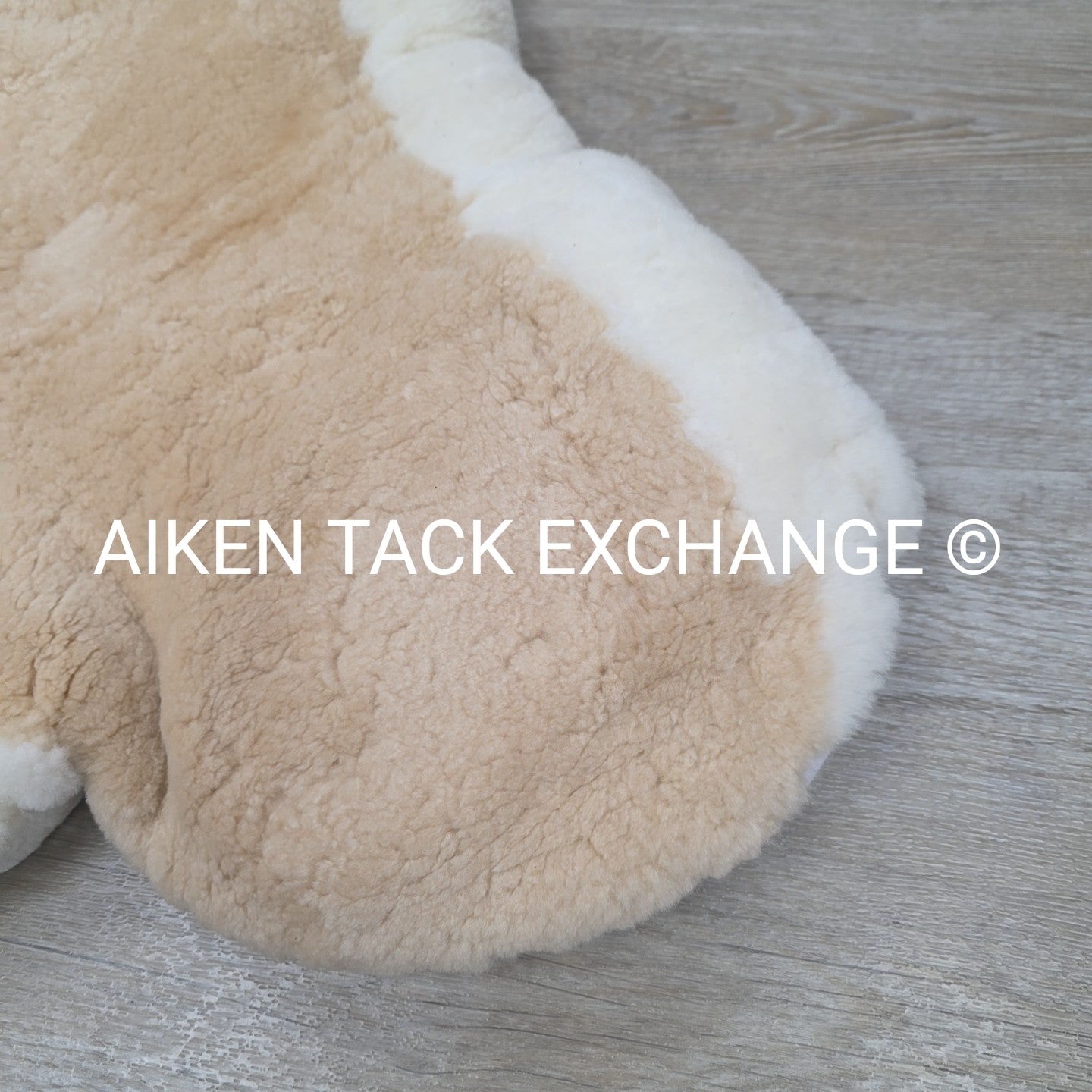 Fleeceworks Perfect Balance Rolled Edge Sheepskin Half Pad with Front Shims, Siz