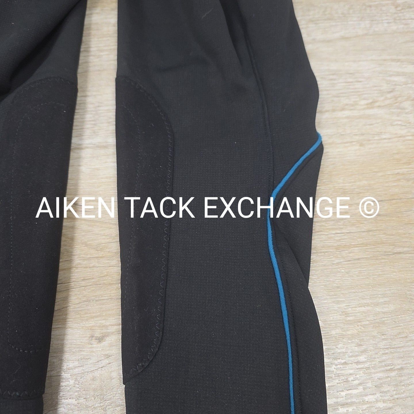 Irideon Fleece Lined Knee Patch Tights, Size Large