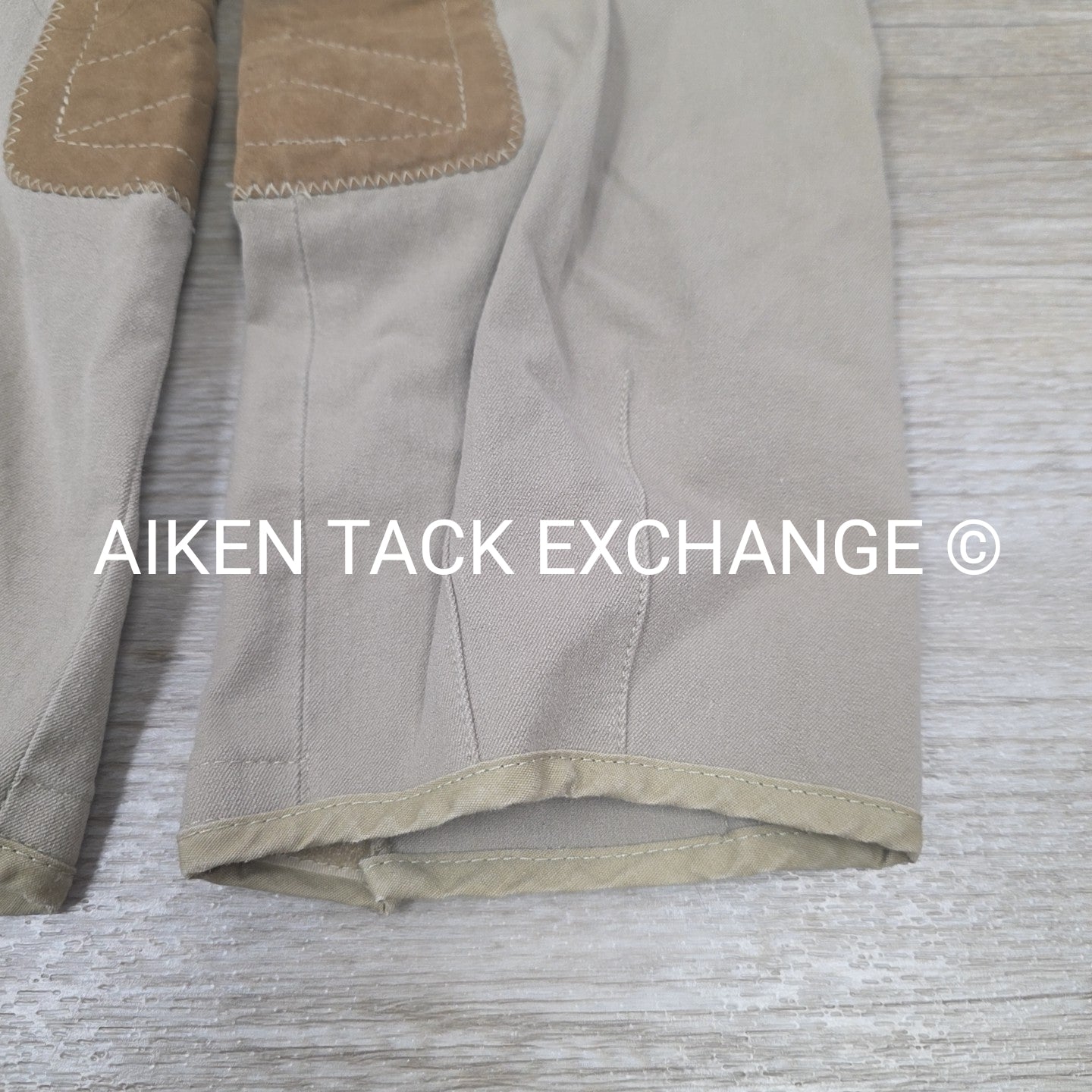 BARGAIN BUNDLE: Tailored Sportsman Knee Patch Side Zip Breeches, Size 28, 2 Pair
