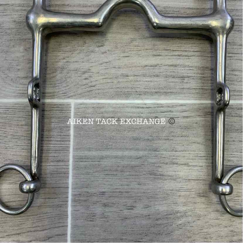 Mullen Mouth Ported Long Shanked Bit 5"