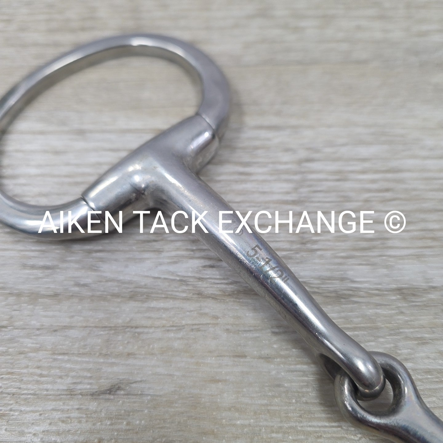 Korsteel Single Joint Eggbutt Bit 5.5"