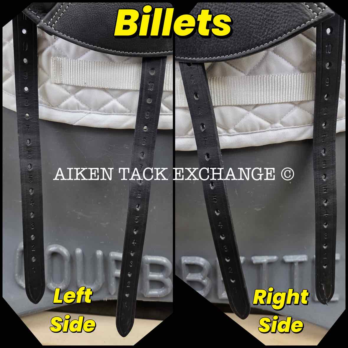 2024 Loxley by Bliss Monoflap Dressage Saddle, 17.5" Seat, Adjustable Tree - Changeable Gullet, Wool Flocked Panels