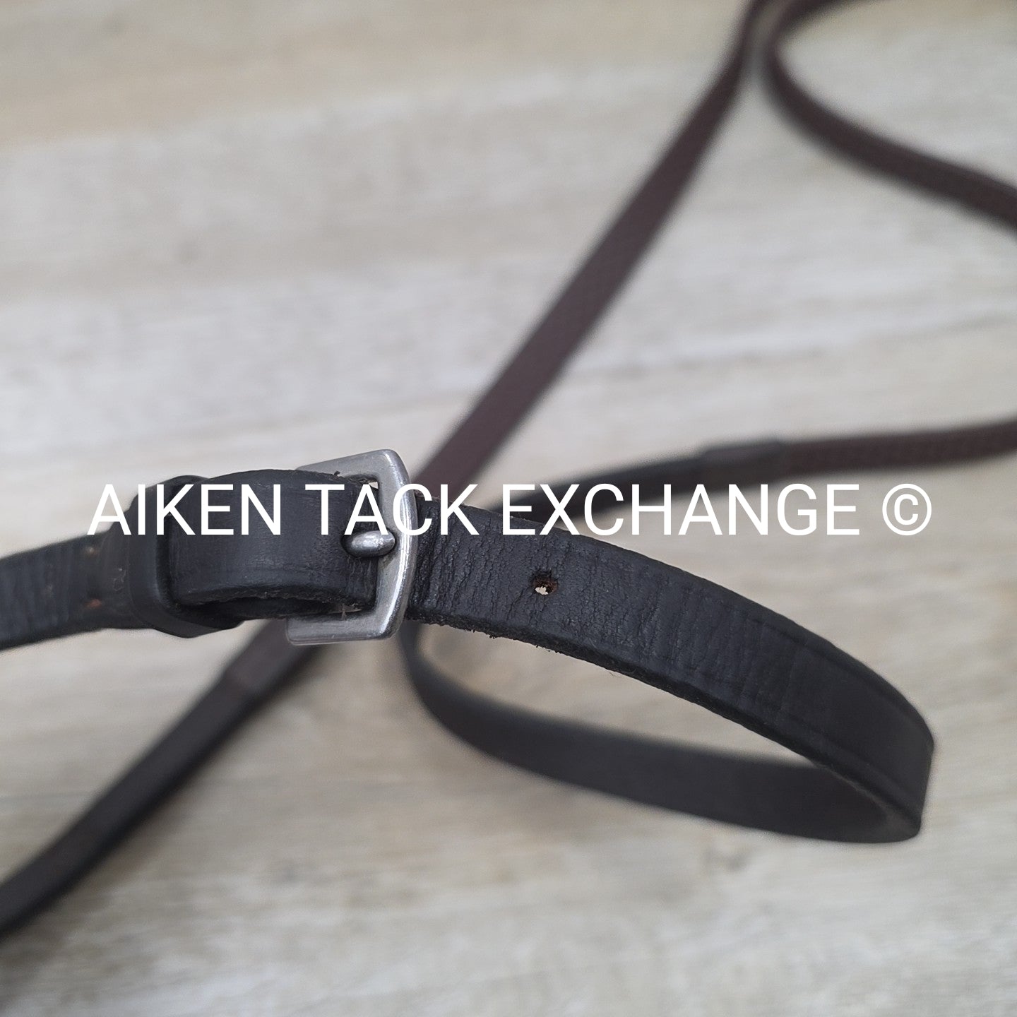 Nunn Finer Rubber Reins, Brown, 60"