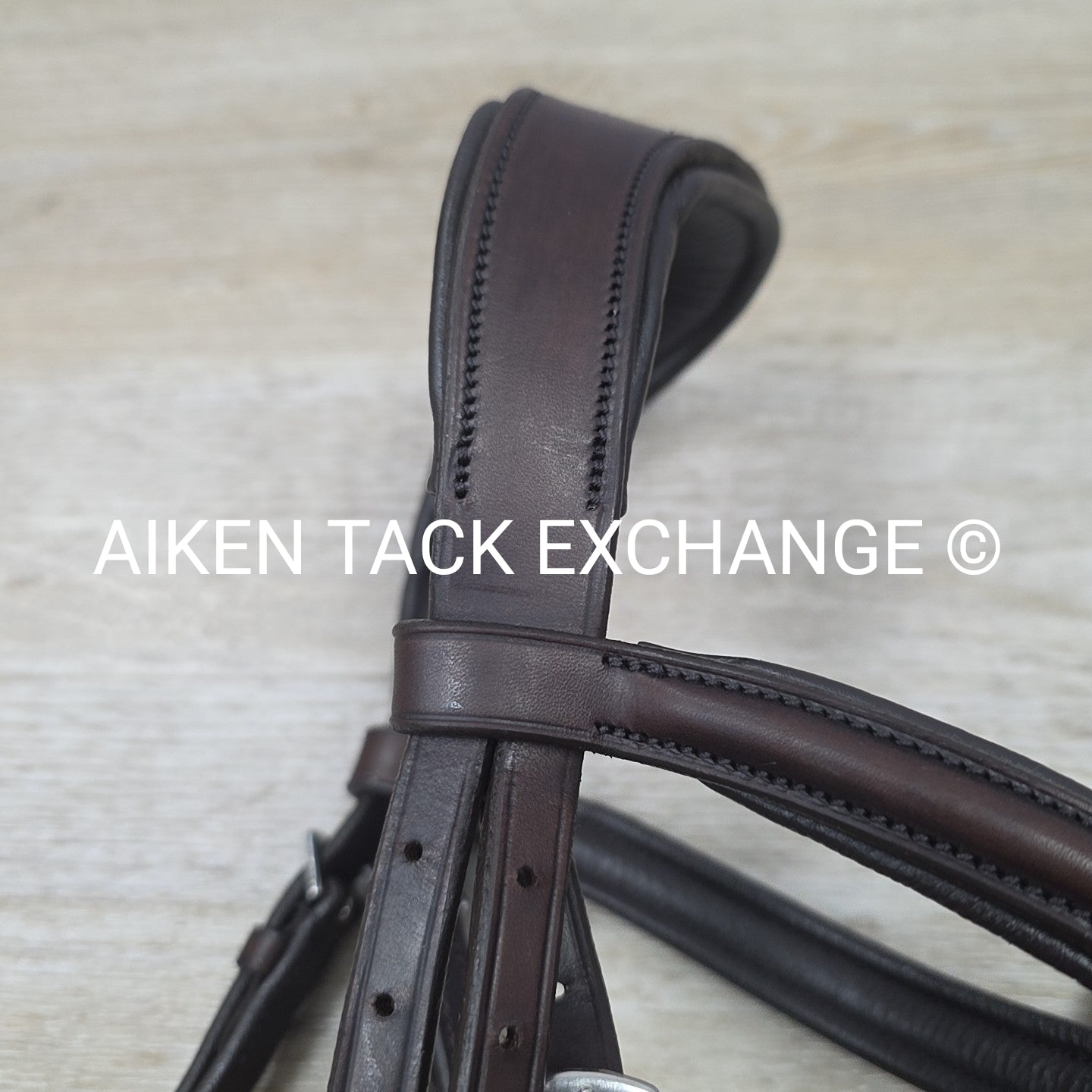 Collegiate ComFiTec Bridle with Reins, Brown, Size Cob