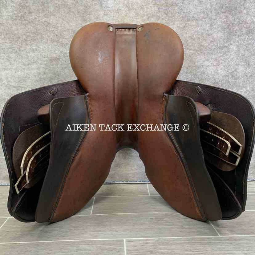 2007 CWD SE01 Close Contact Jump Saddle 16.5" Seat, 0L Flap, Medium Tree, Foam Panels, Full Buffalo Leather