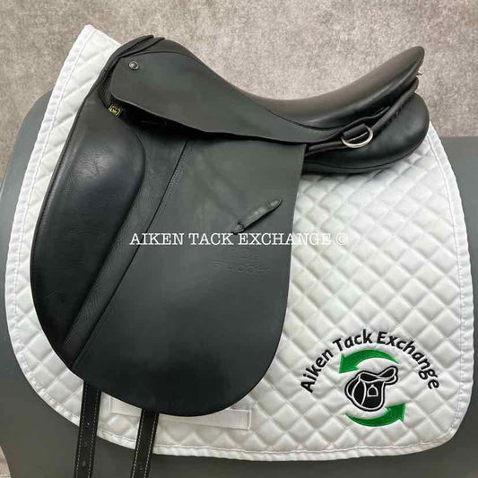 Stubben Endurance Dressage Saddle, 17.5" Seat, Short Flap, 31cm Tree - Medium Wide, Wool Flocked Panels