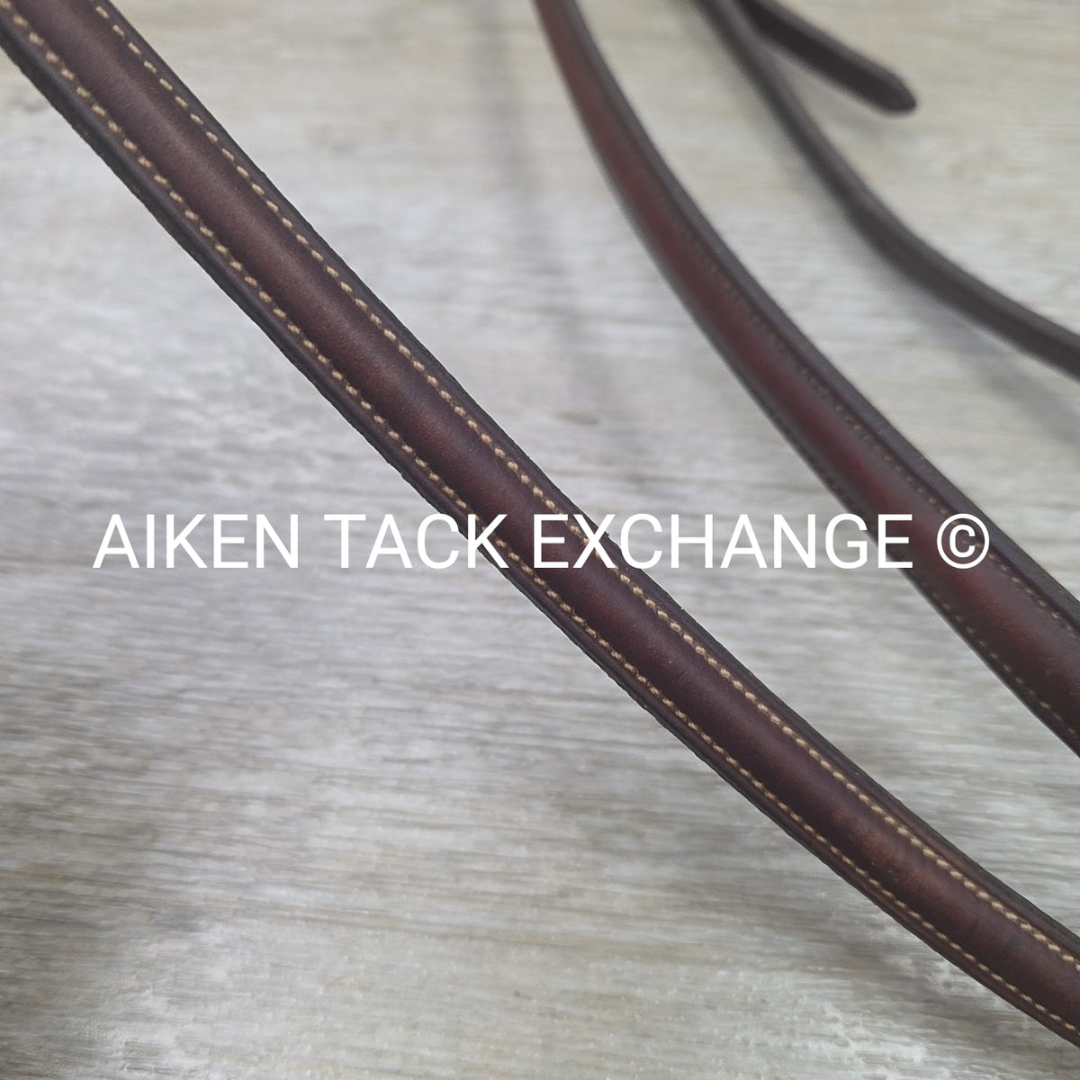 Bridleway Plain Raised Standing Martingale, Brown, Size Full