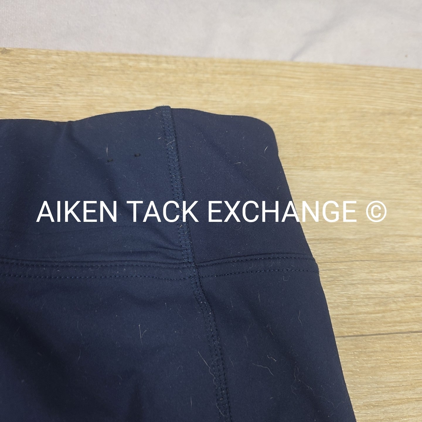 Kerrits Fleece Lite Silicone Grip Knee Patch Tights, Size Medium