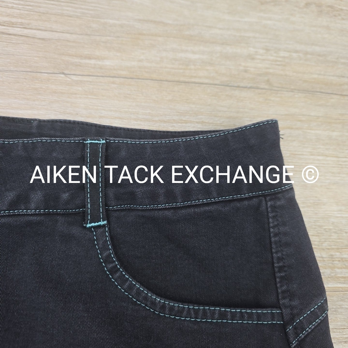 FITS Silicone Grip Full Seat Denim Breeches, Women's XLarge