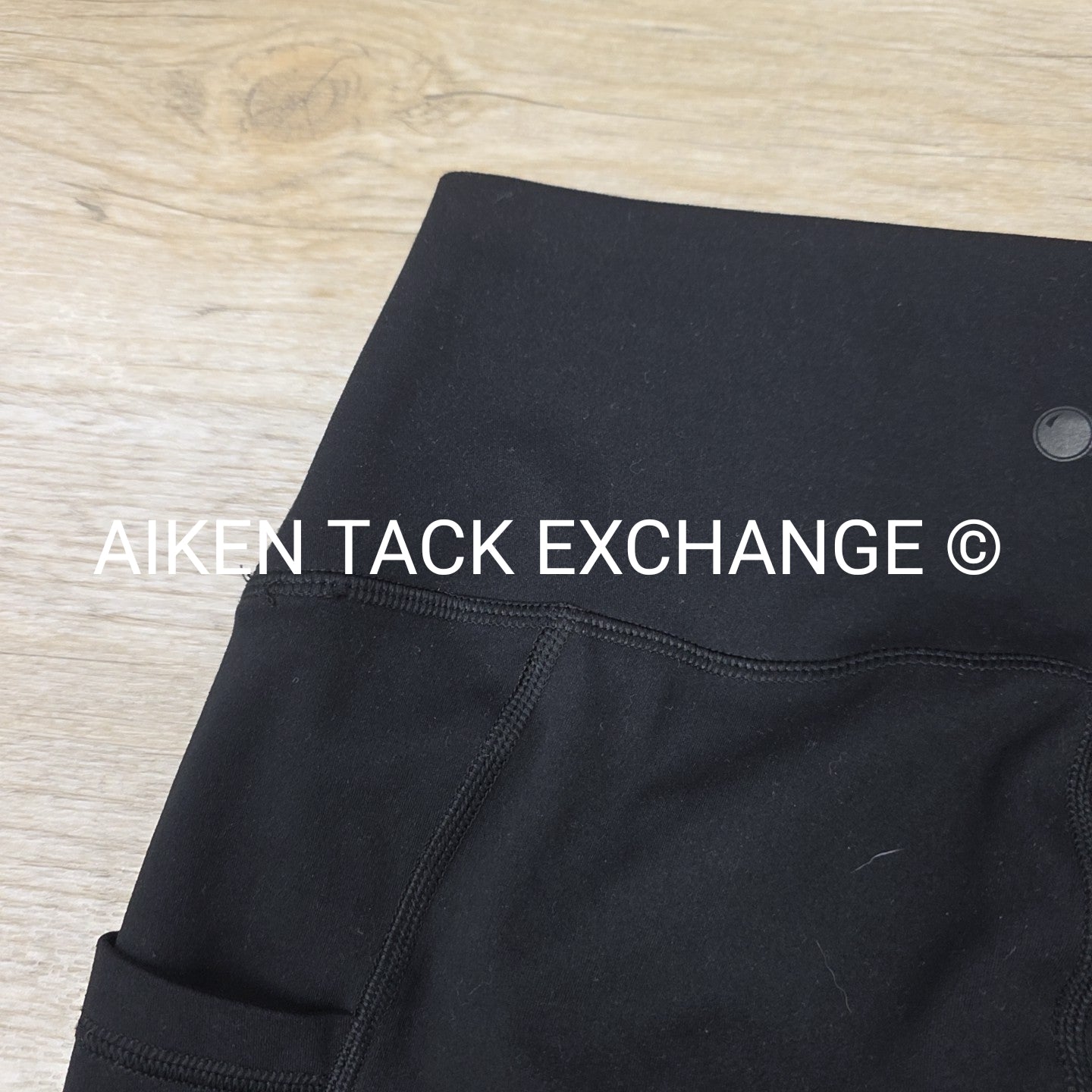 Yogalicious Lux Hi-Rise Tribeca Ankle Tights w/ Pockets, Women's Size L