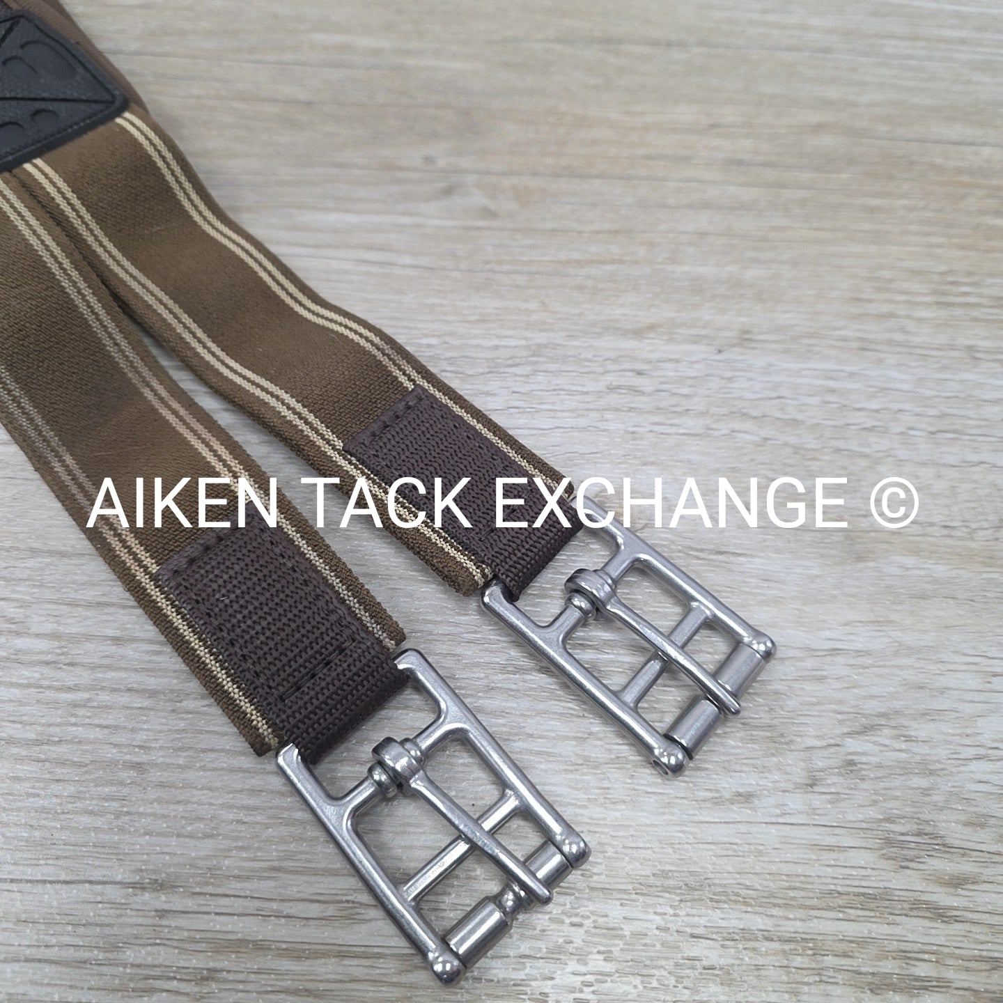 Majyk Equipe 'Tucksafe' Belly Guard Stud Guard Girth, Brown, 56"