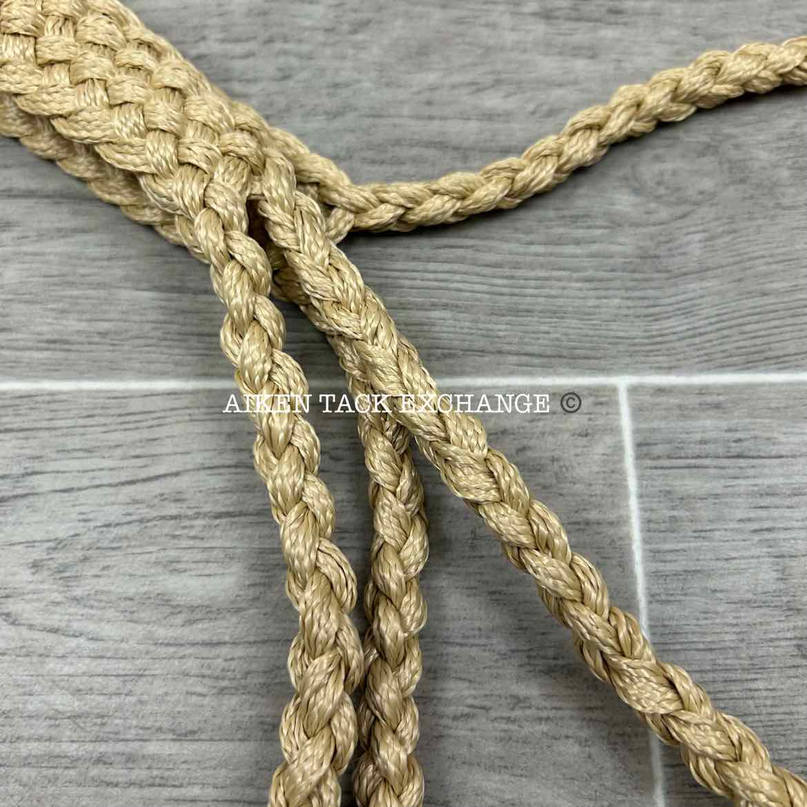 Braided Rope Halter with Lead