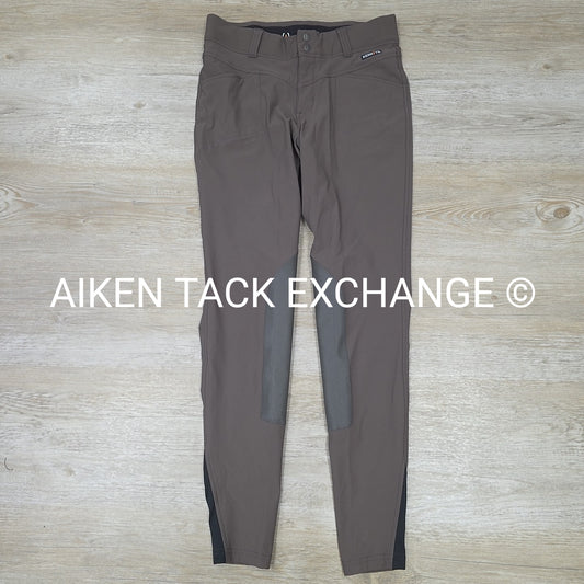 Kerrits Cross Over Knee Patch Breeches, Size Medium