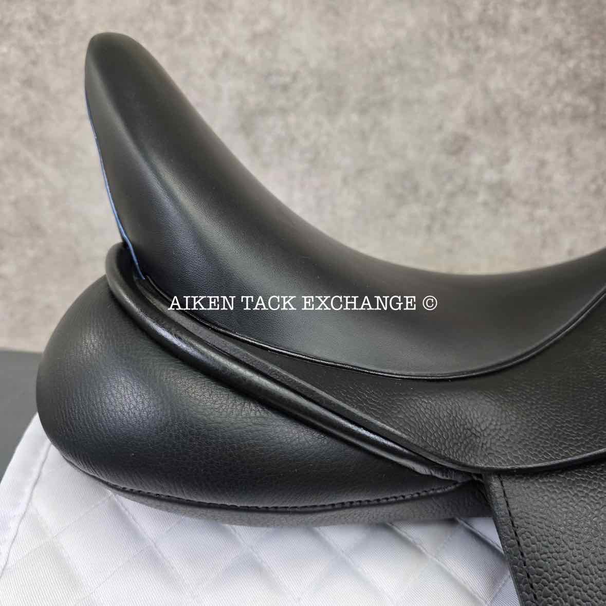 2023 Trilogy Allegiance Monoflap Dressage Saddle, 18.5" Seat, Wide Tree, Wool Flocked Panels