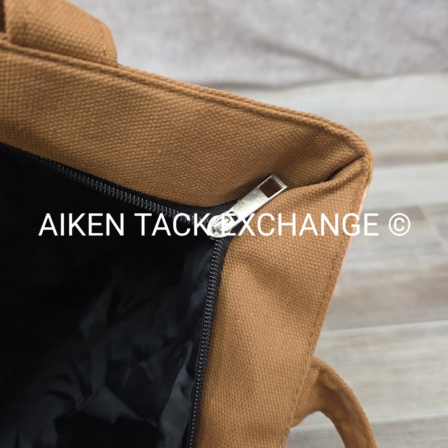 Canvas Foxhunting Tote Bag