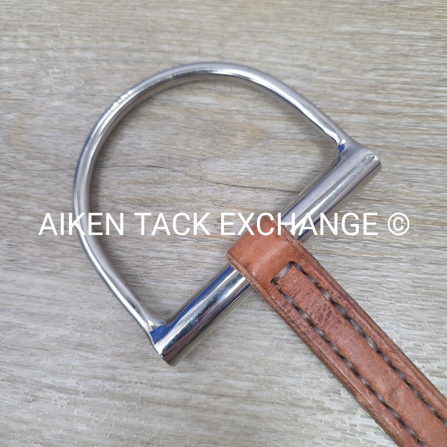 Sweet Billy's Leather Mouth Hunter D-Ring Bit, 5.5"
