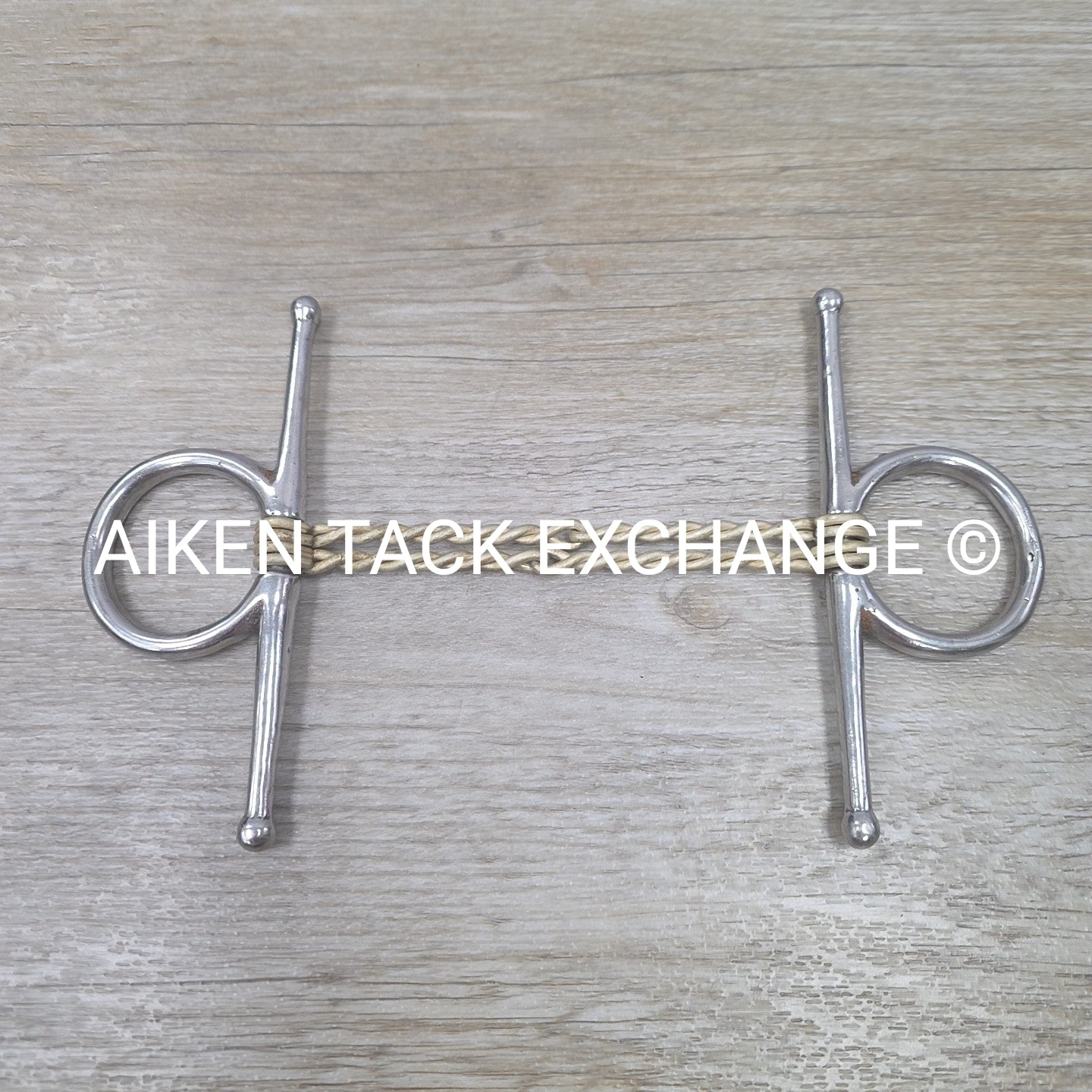 Full Cheek Double Twisted Wire Bit 5"