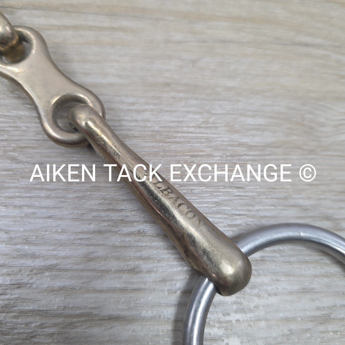 Metalab AlBaCon French Link Loose Ring Bradoon Bit, 6"