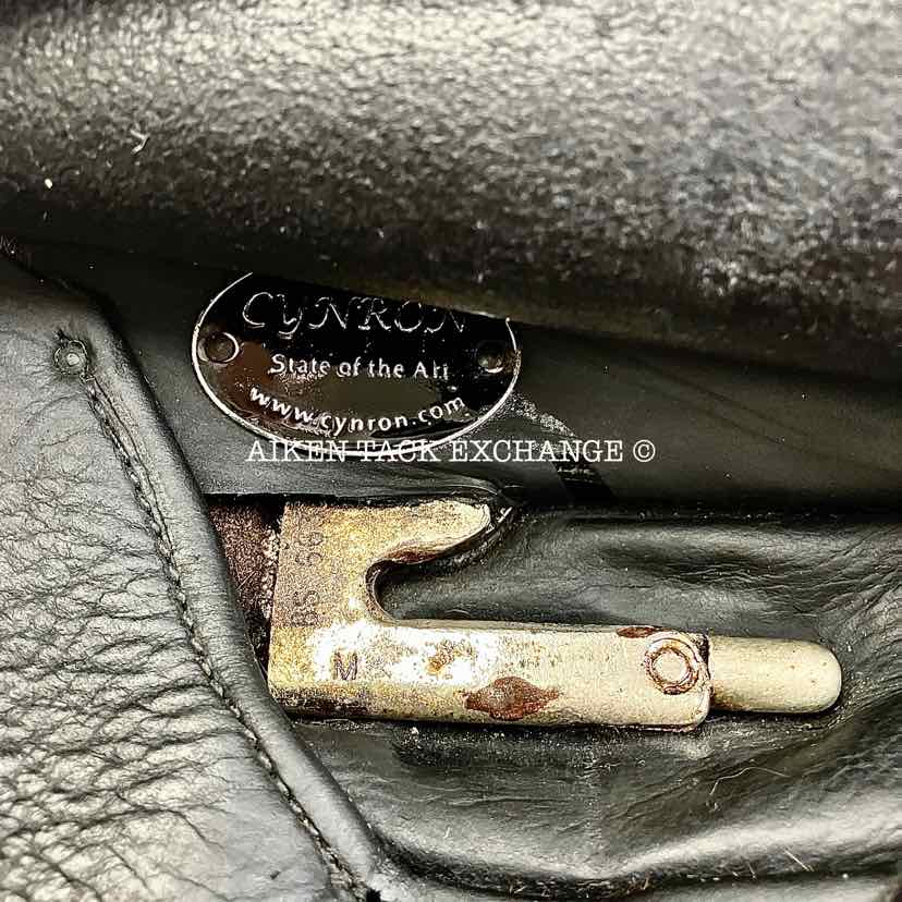 Cynron Dressage Saddle, 20" Seat, Extra Wide Tree, Wool Flocked Panels, Buffalo Leather