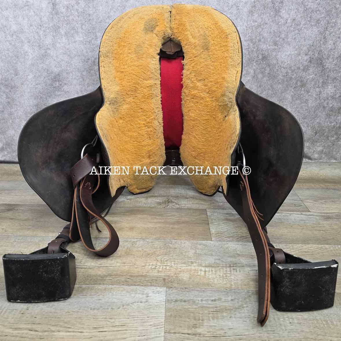 Eli Miller Buena Vista Saddle, 19" Seat, Wide Tree - Full QH Bars