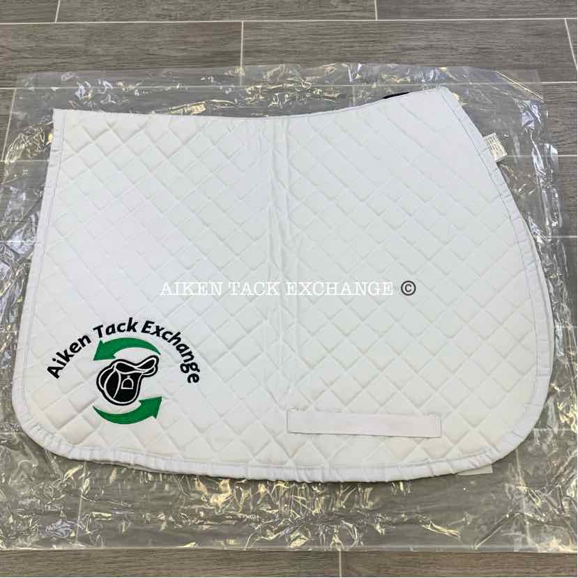 TuffRider All Purpose Saddle Pad with ATE Logo, White